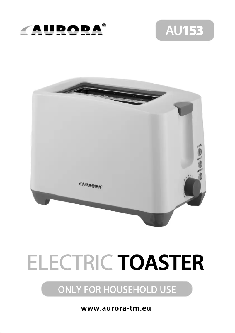 Page 1 of the manual User Manual Aurora AU153