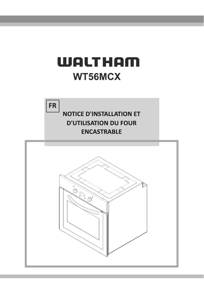 Page 1 of the manual User Manual Waltham WT56MCX