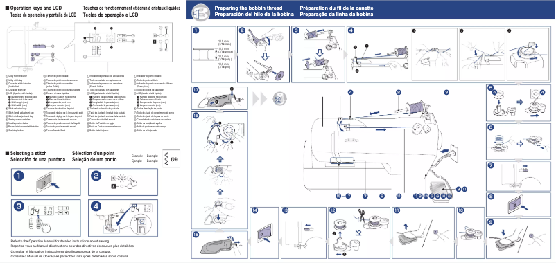 First page image of the manual for SQ9100