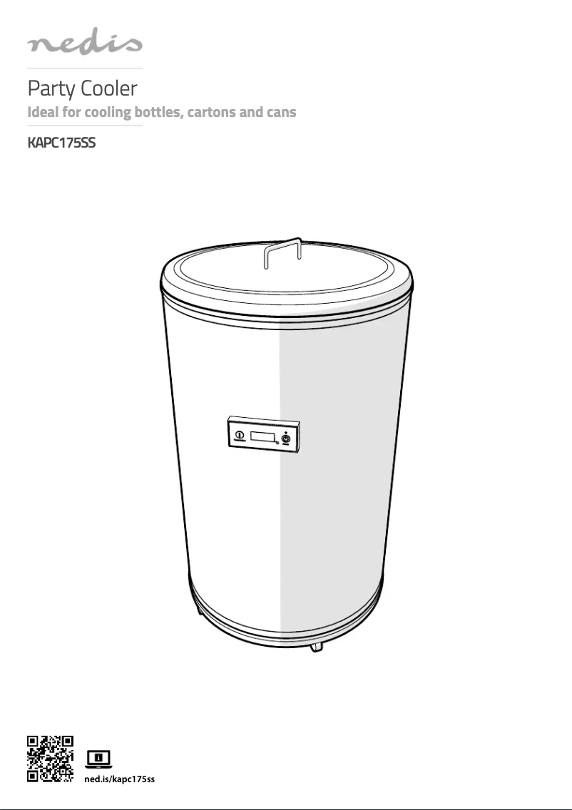 Page 1 of the manual User Manual Nedis KAPC175SS