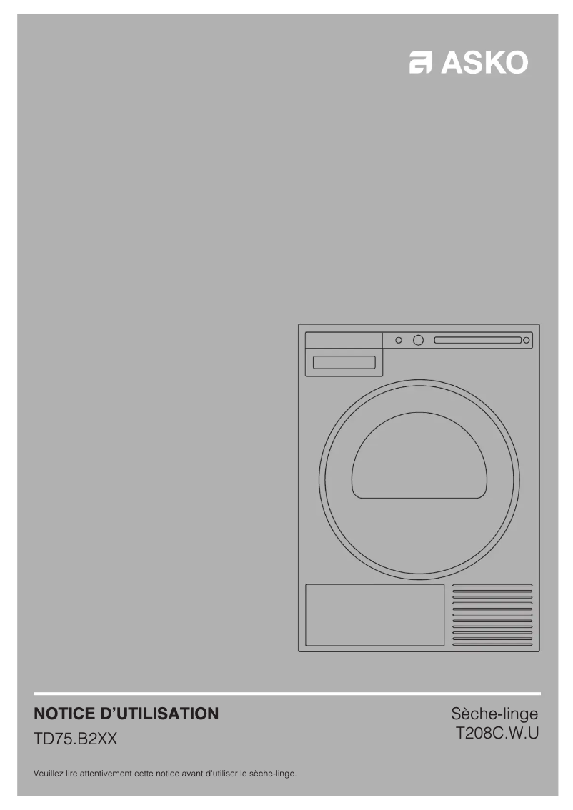 First page image of the manual for T208C