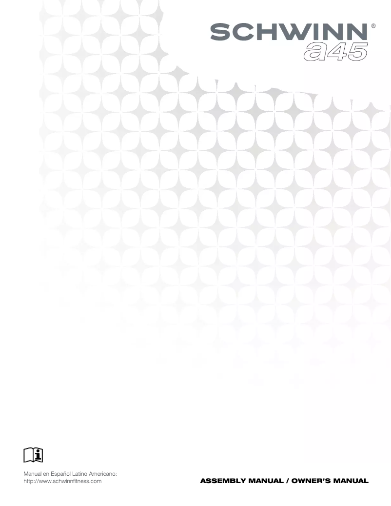 First page image of the manual for A45