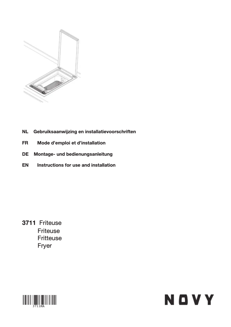 First page image of the manual for 3711