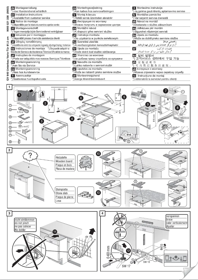 Page 1 of the manual User Manual Siemens SN38M251DE