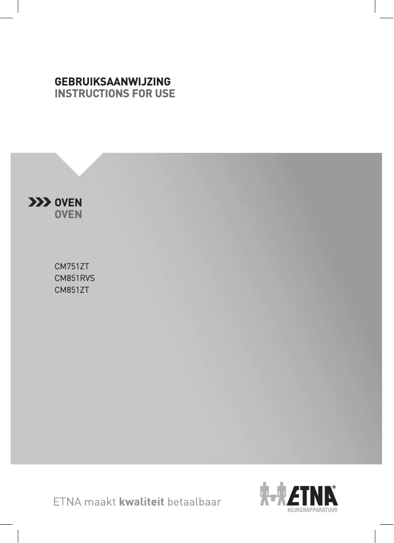 First page image of the manual for CM450ZT