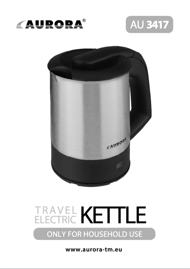 First page image of the manual for AU 3417