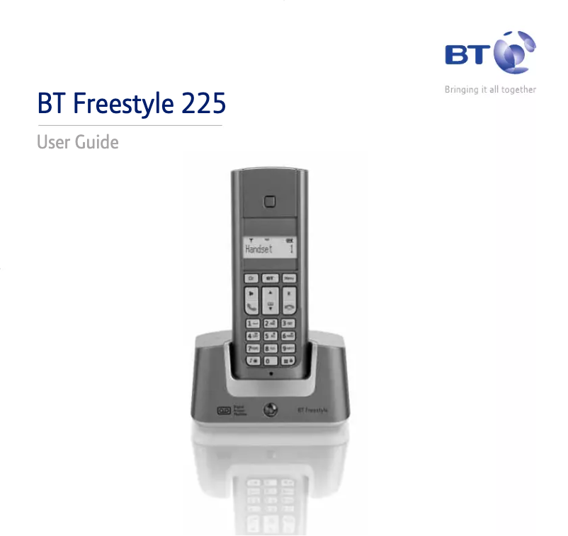 First page image of the manual for Freestyle 225