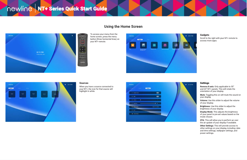 Image de la première page du manuel de l'appareil TT-5523NT-PLUS