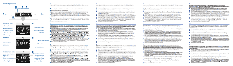 First page image of the manual for HWO45NM6FXB1Q