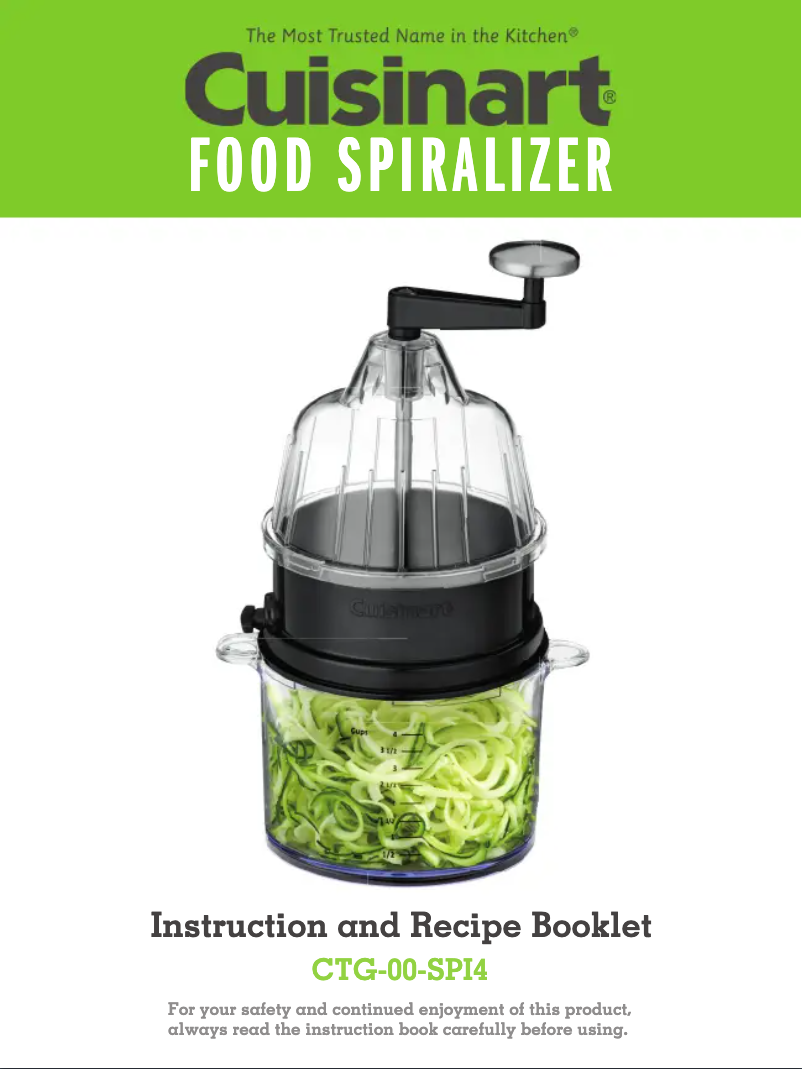 First page image of the manual for CTG-00-SPI4