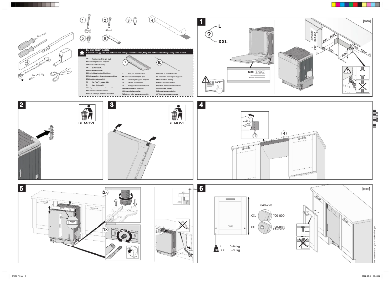 Page 1 of the manual Installation Guide Pelgrim GVW250L