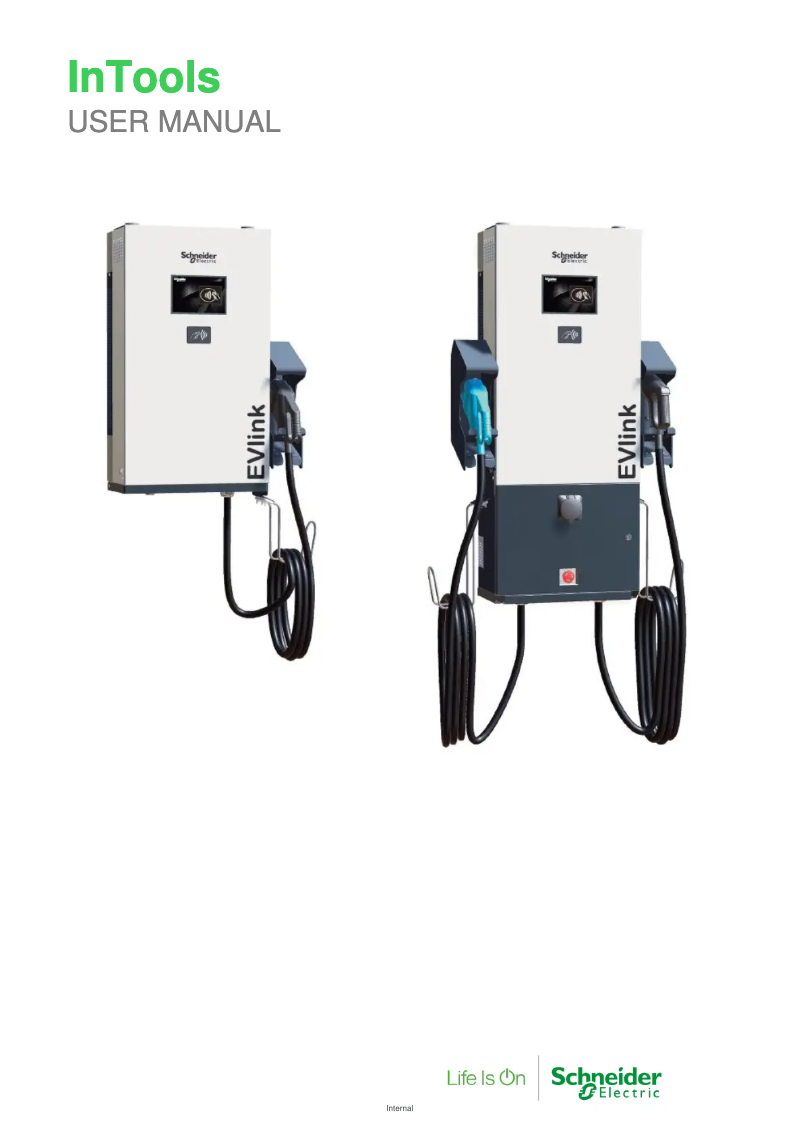 Page 1 of the manual User Manual Schneider EVD1S24T0H