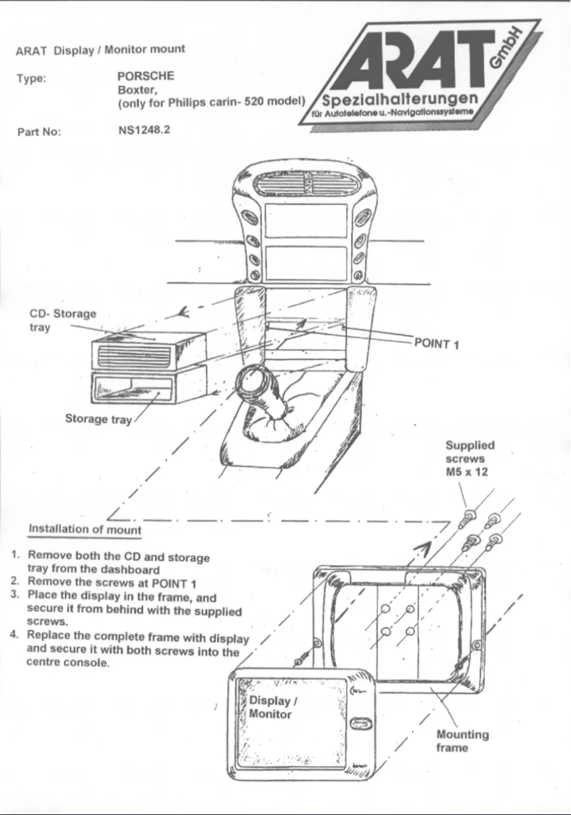 First page image of the manual for NS1248.2