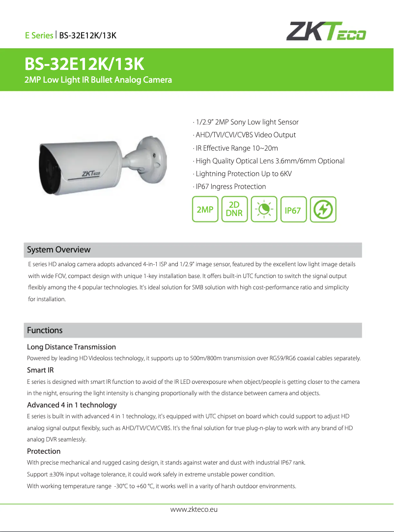 Image de la première page du manuel de l'appareil BS-32E12K