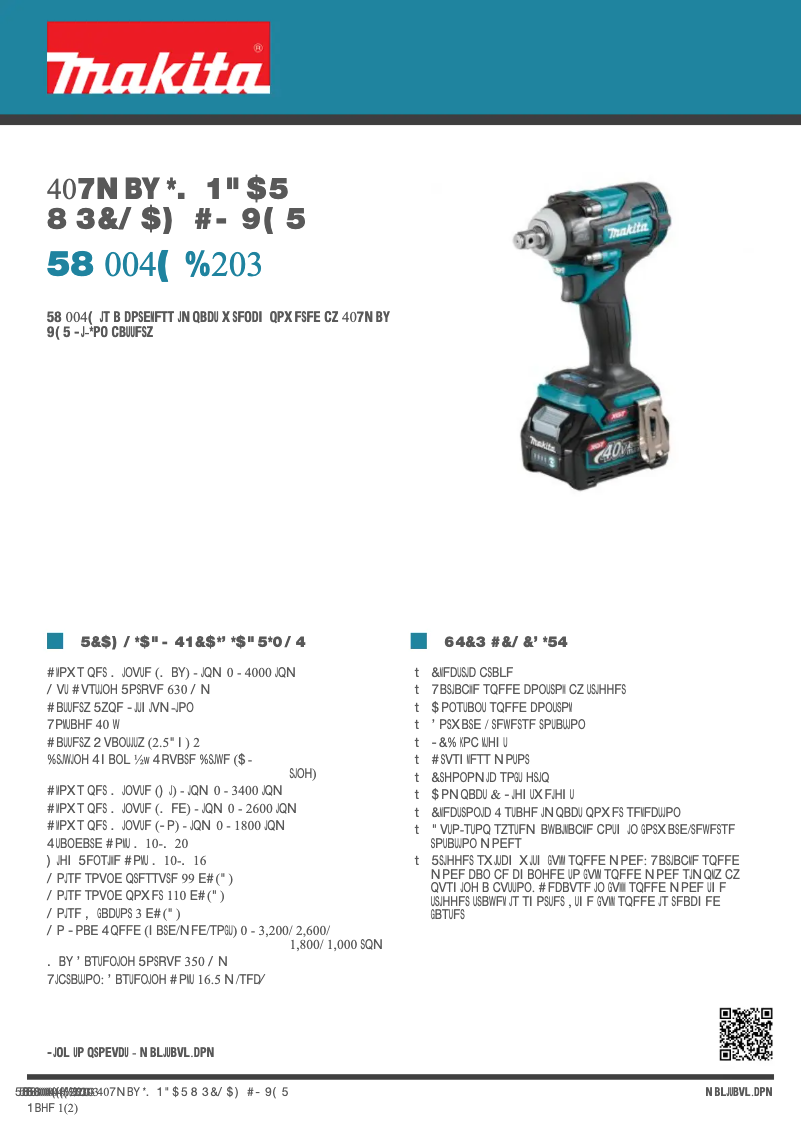 First page image of the manual for TW004GD203