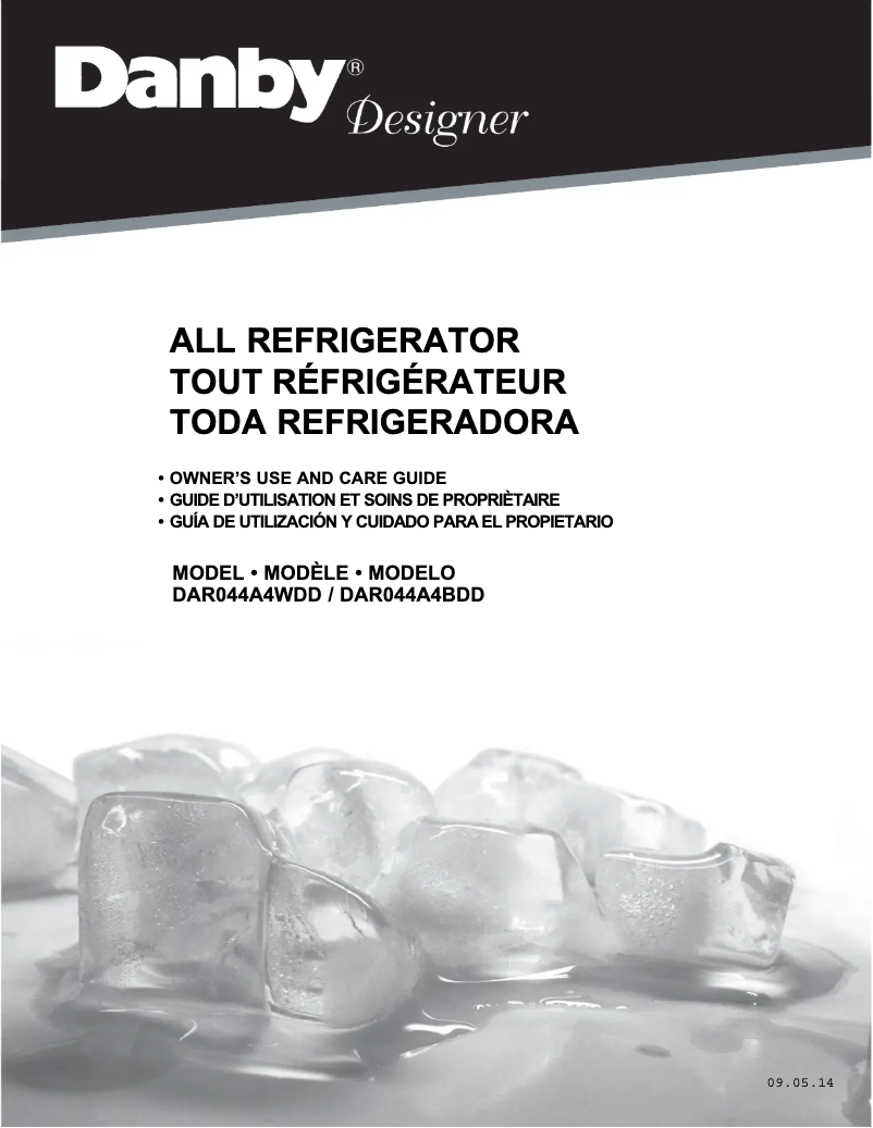 First page image of the manual for DAR044A4BDD-3