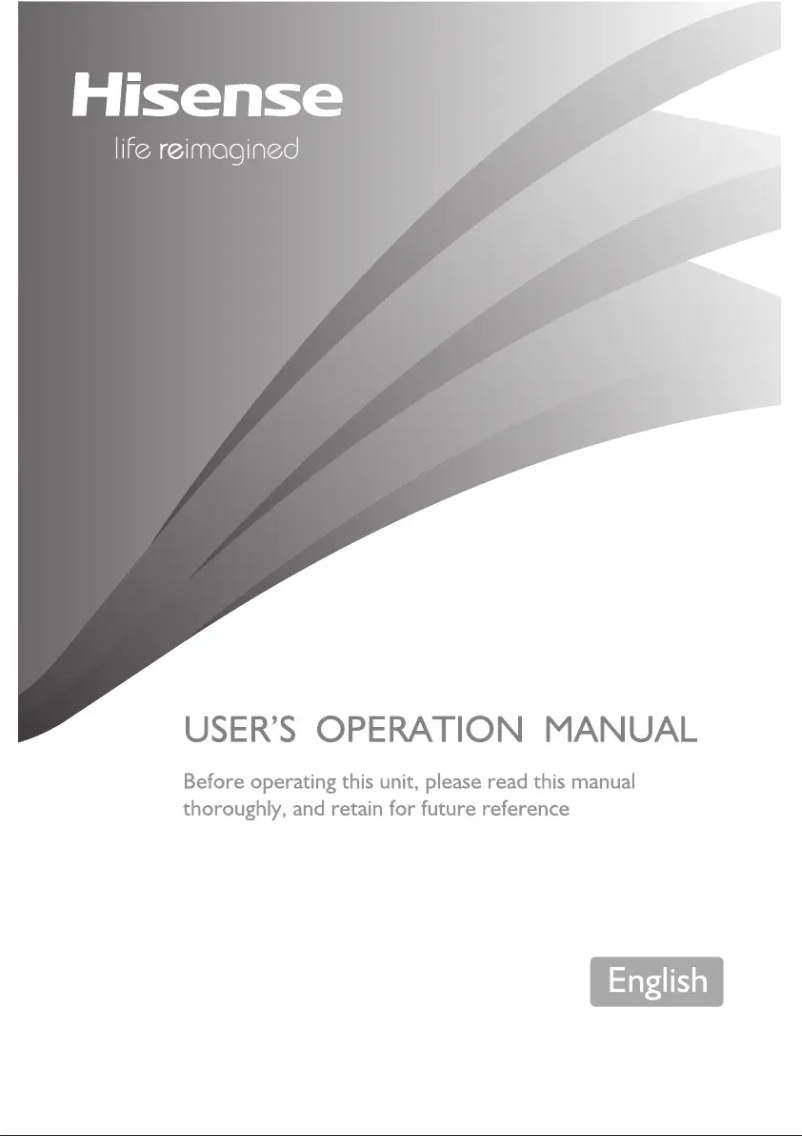 First page image of the manual for RS670N4BC2