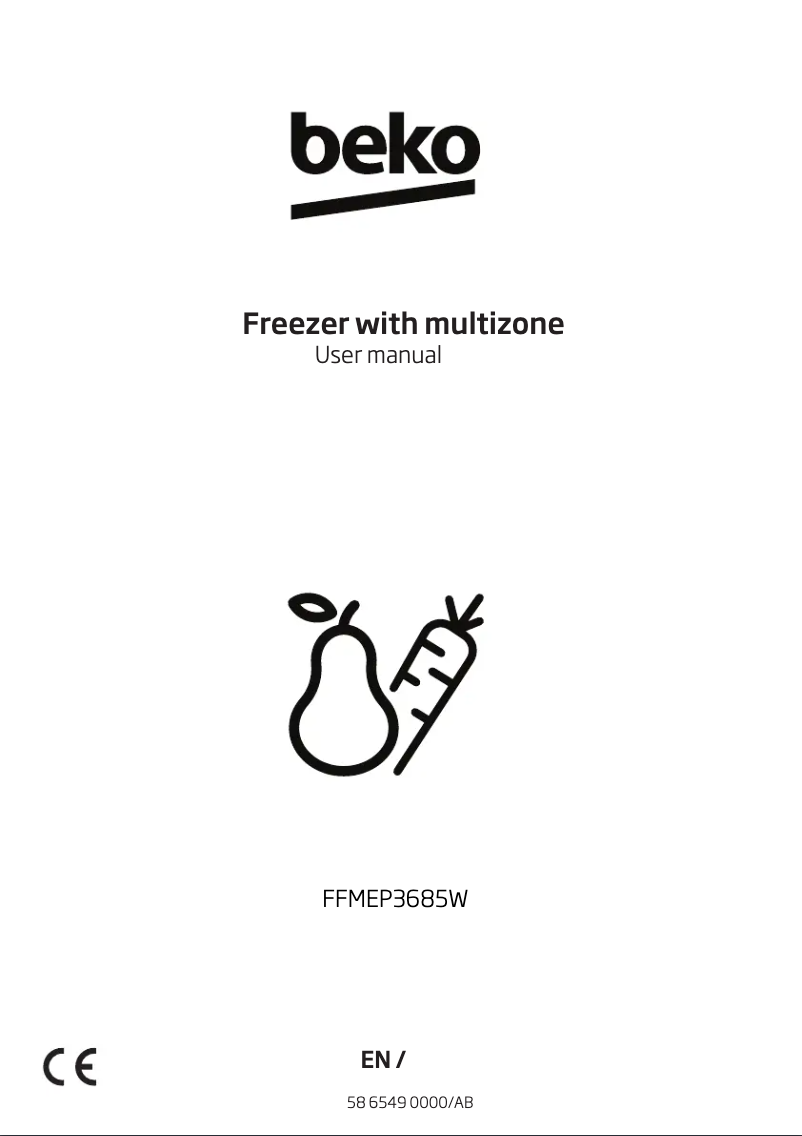 First page image of the manual for FFMEP3685W