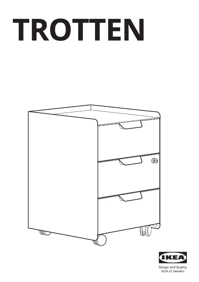 First page image of the manual for TROTTEN 804.850.98