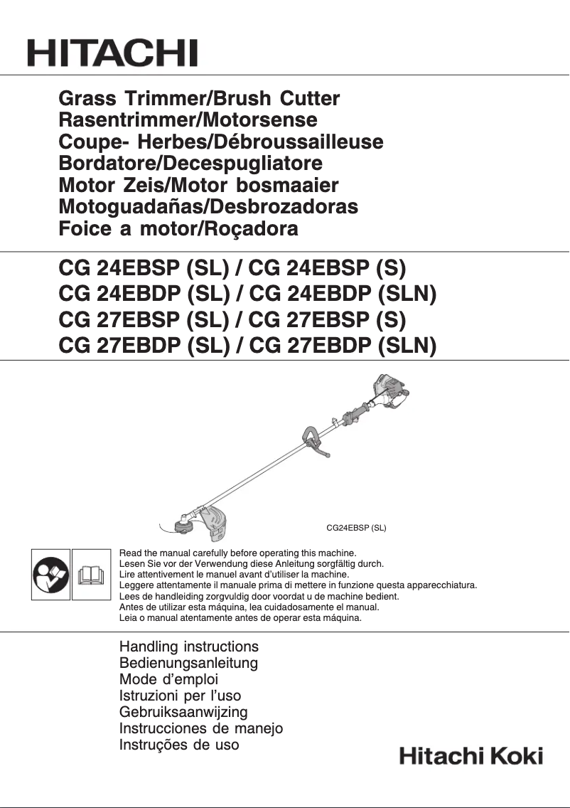 First page image of the manual for CG 27EBSP(SL)