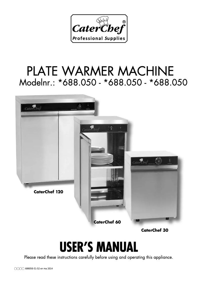 First page image of the manual for 60