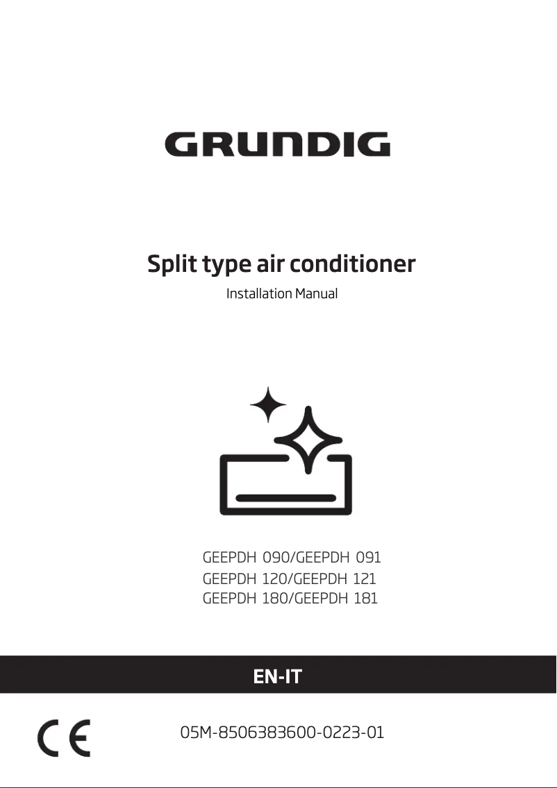 Page 1 of the manual User Manual Grundig GEEPDH 180/ GEEPDH 181