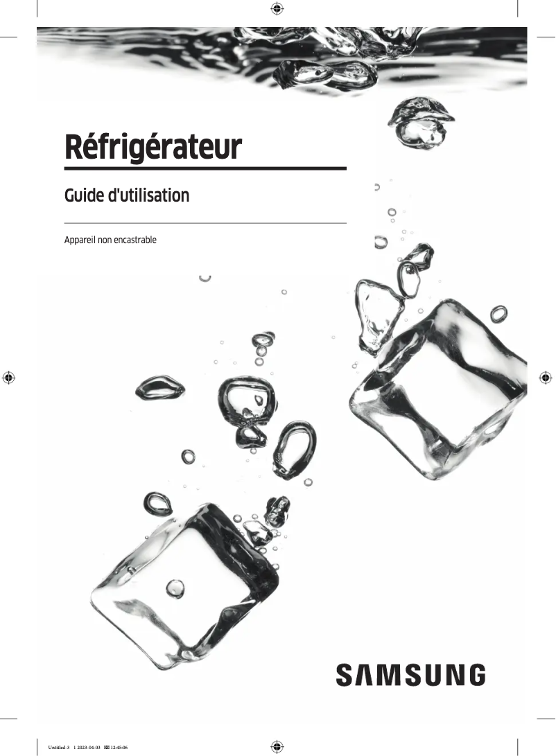First page image of the manual for RT42CG6724S9