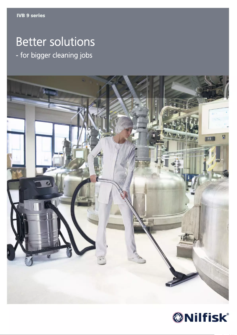 First page image of the manual for IVB 995-0H/M SD XC