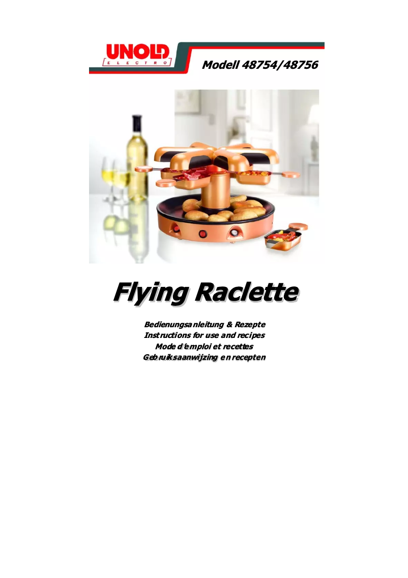 First page image of the manual for 48754