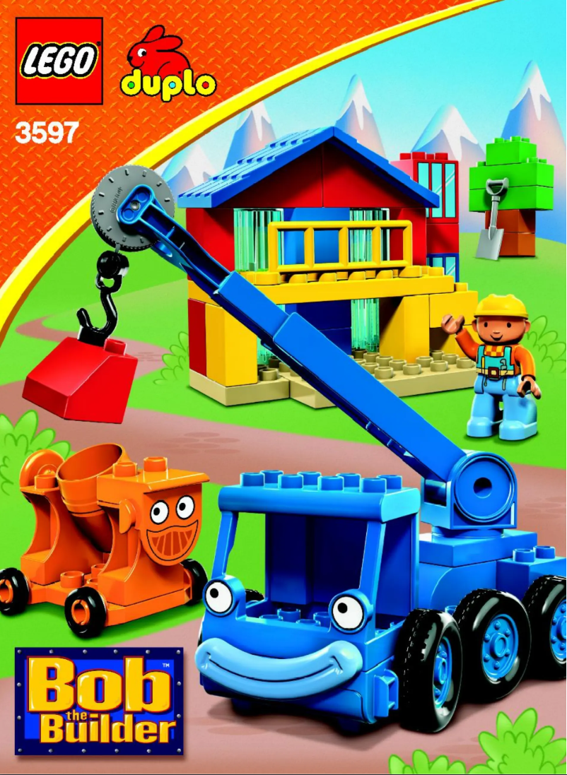 Page 1 of the manual User Manual Lego Duplo 3597