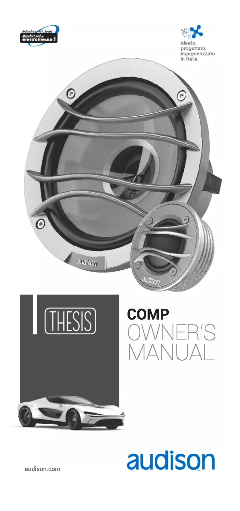 First page image of the manual for Thesis TH K2 II A Coro