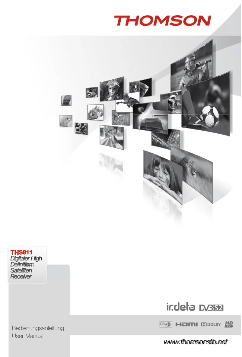 First page image of the manual for THS811