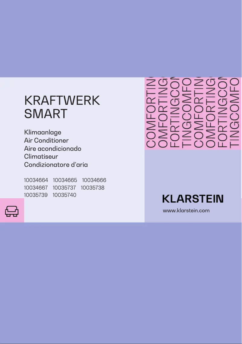 First page image of the manual for Kraftwerk Smart