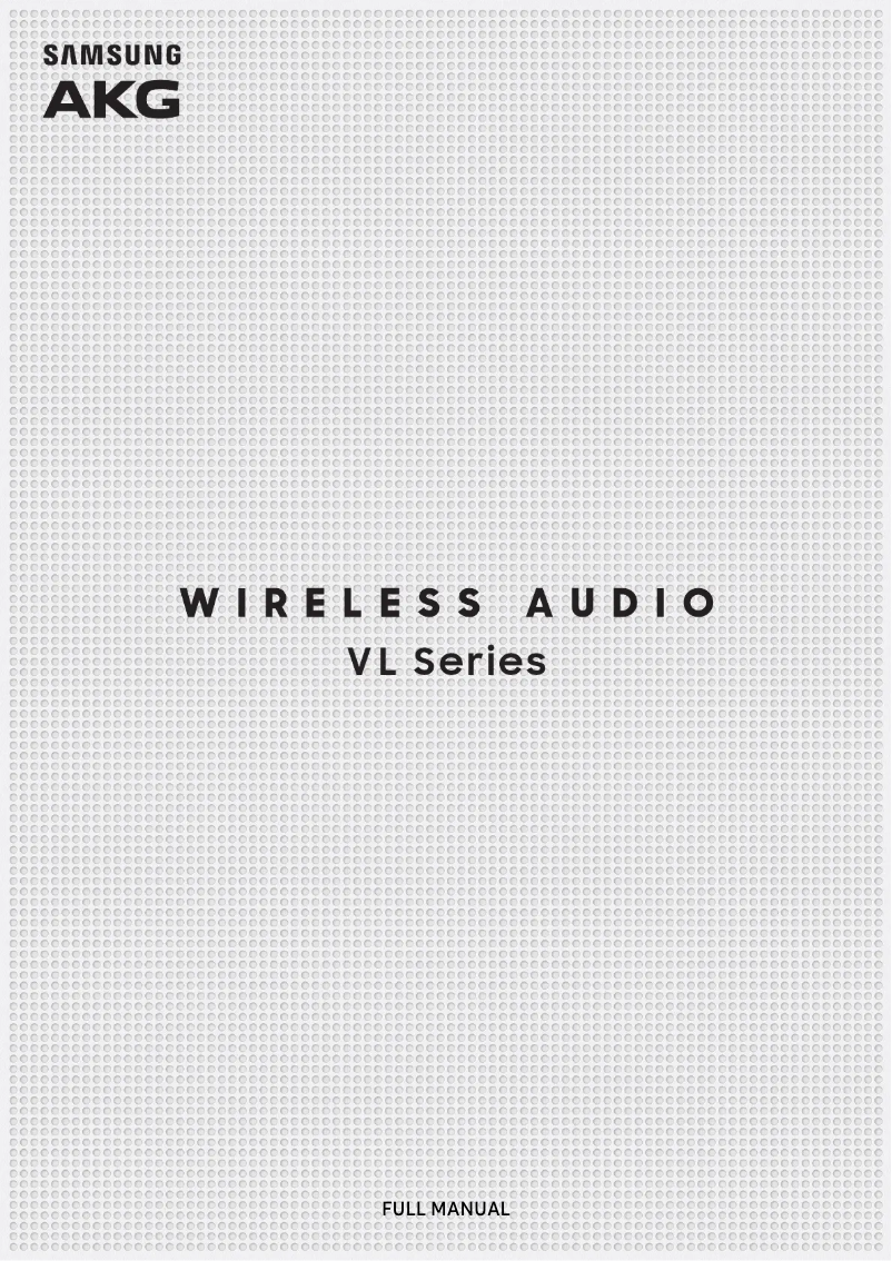 Page 1 of the manual User Manual Samsung VL551