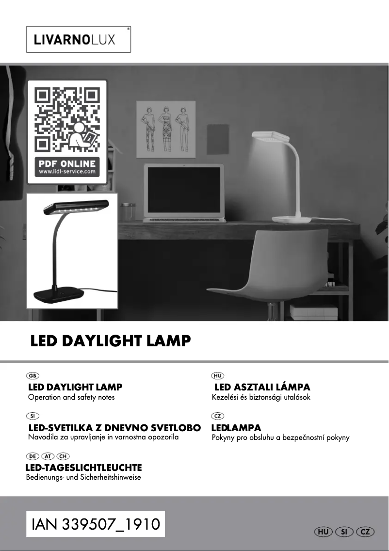 First page image of the manual for 14122205L