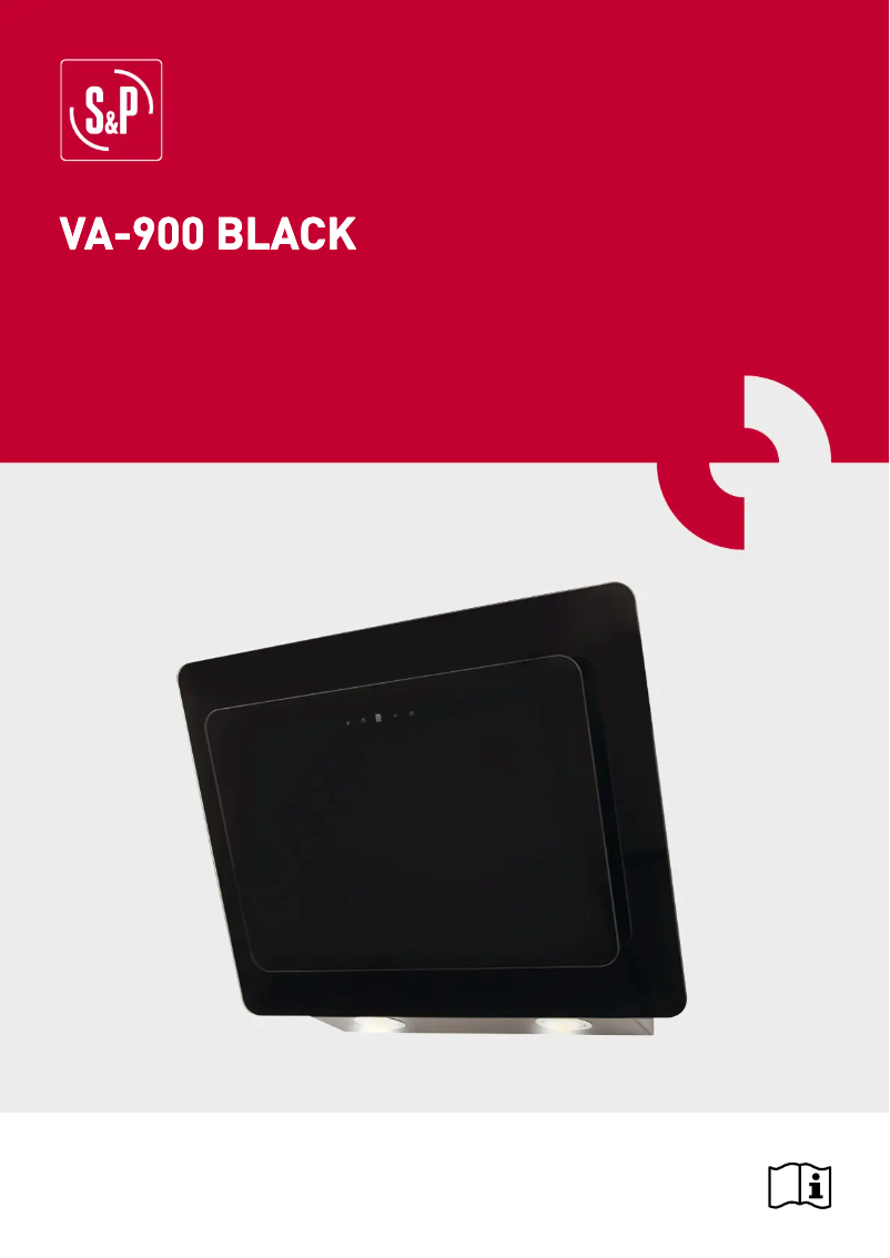 Page 1 of the manual User Manual Soler & Palau VA-900