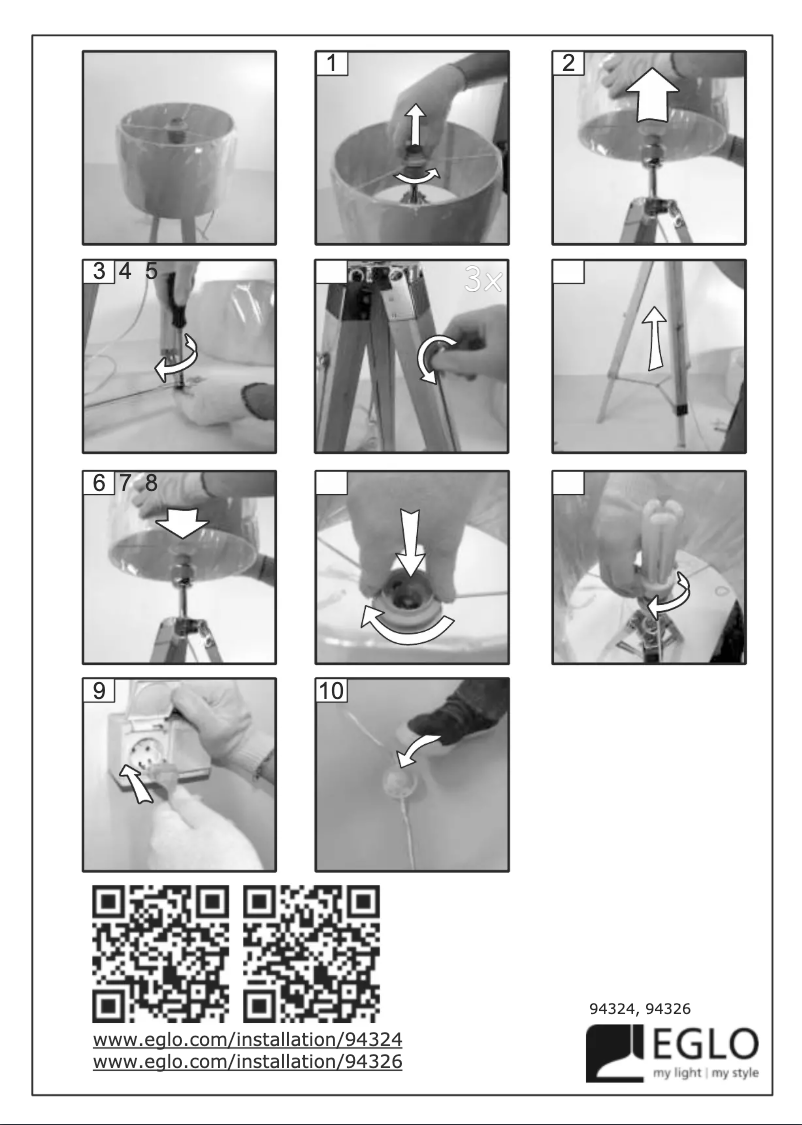 First page image of the manual for Lantada