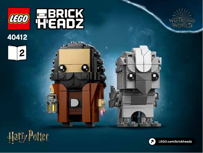 Page 1 of the manual User Manual Lego Brickheadz 40412