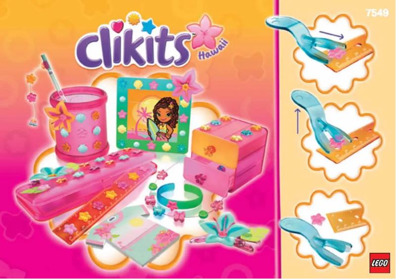 First page image of the manual for Totally Tropical Décor Set