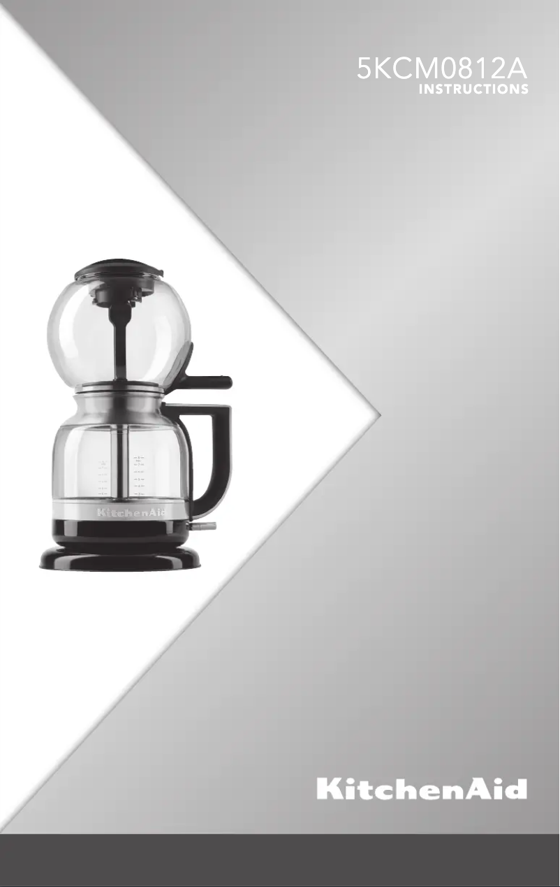 Page 1 of the manual User Manual KitchenAid 5KCM0812A
