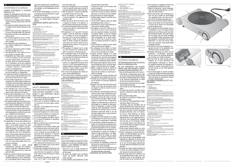 First page image of the manual for 993