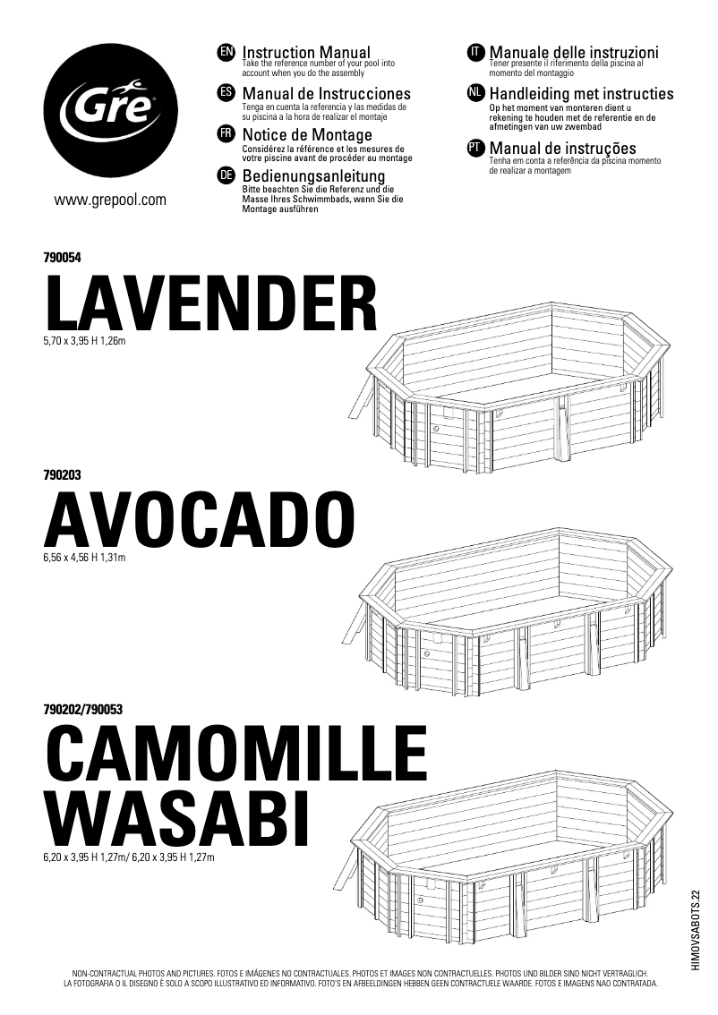 Page 1 of the manual User Manual Gre 790203