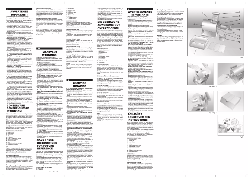 Image de la première page du manuel de l'appareil 446