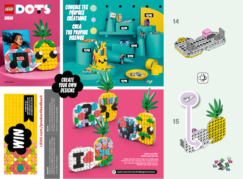 First page image of the manual for Dots 30560