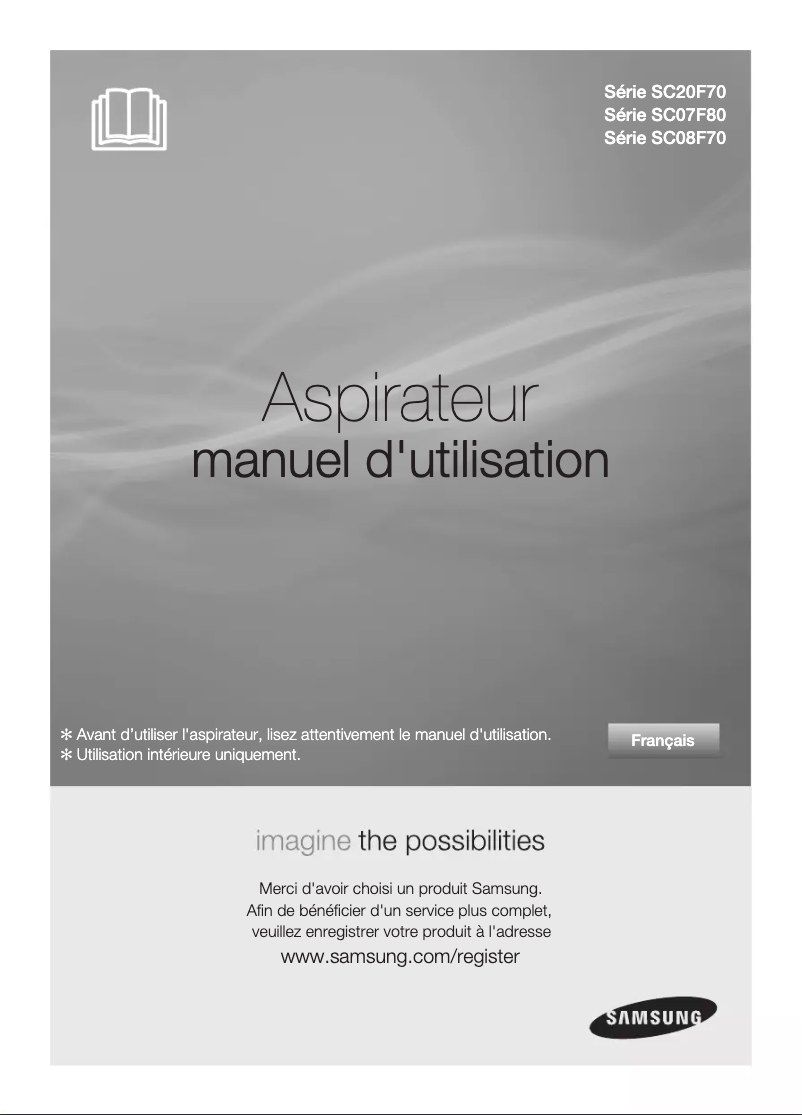 First page image of the manual for CycloneForce SC07F80HQ