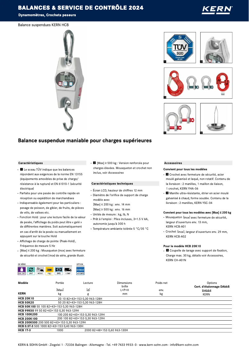First page image of the manual for HCB 99K50