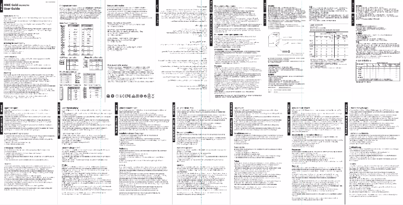 Page 1 of the manual User Manual Cooler Master MWE Gold 650 Full Modular