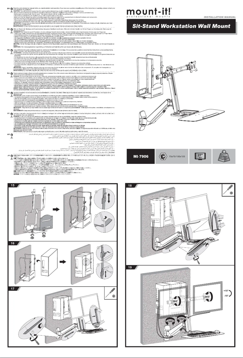 First page image of the manual for MI-7906
