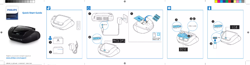 First page image of the manual for AZB1839