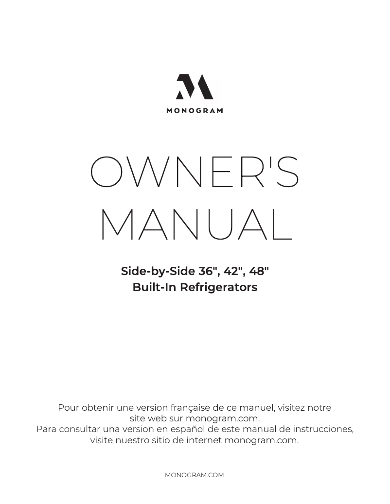 First page image of the manual for ZIS420NNII